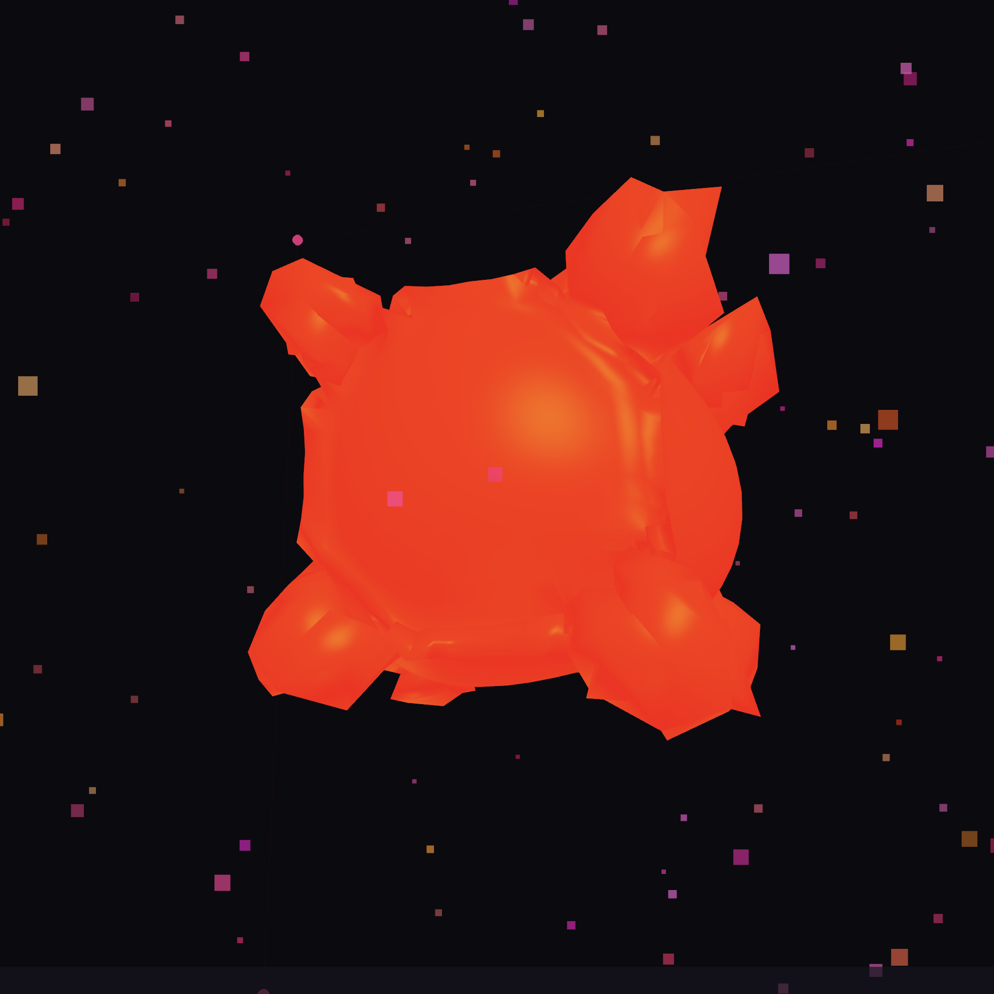 Echoesis workspace — multi-modal sensory 3D generation