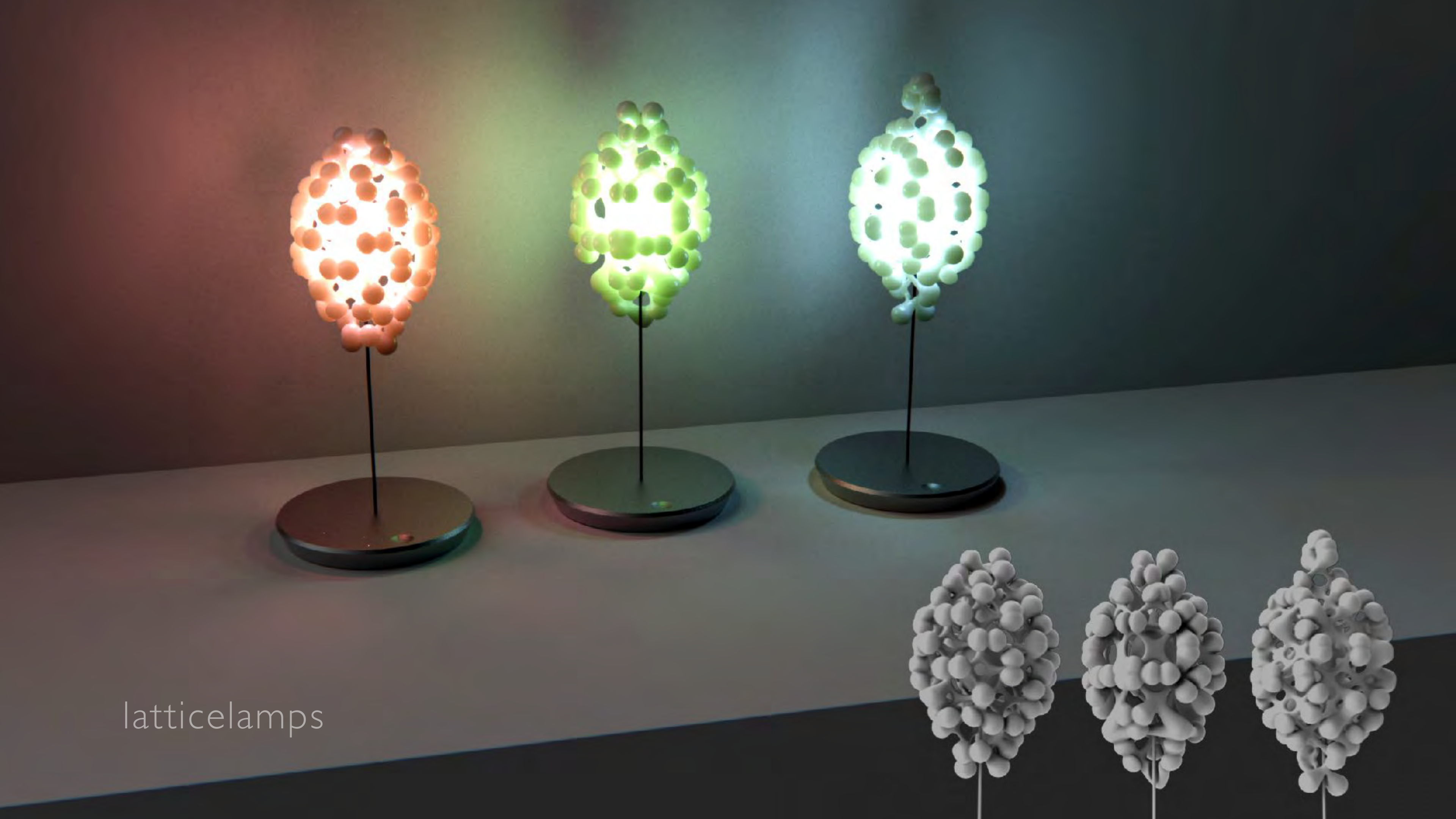 latticelamps — LED lighting with lattice shades